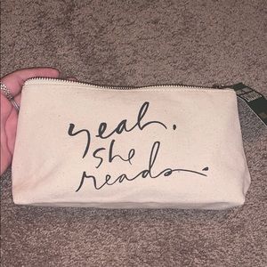 NWT Barnes & Noble Pouch